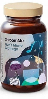 Shroomeme Lion's Mane & Chaga Fatigue Concentration & Energy Boosting Diet Complément alimentaire 90 portions